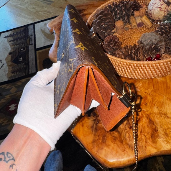 Louis Vuitton Monogram Portefeiulle Sarah Long Bifold Wallet Brown converted - Picture 12 of 16